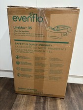 evenflo LiteMax 35 Infant Car Seat Base - Black - Easy to Install -