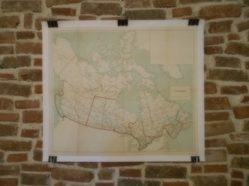 Carte ancienne canada - ancienne, canada.