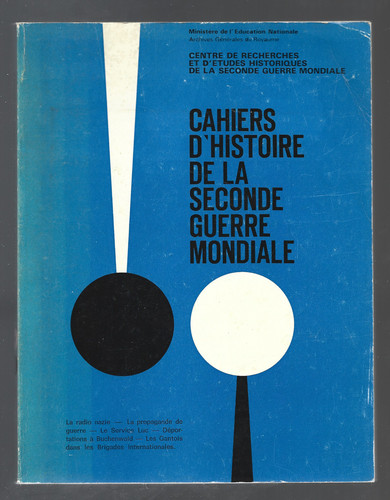 Cahiers histoire de - de, la