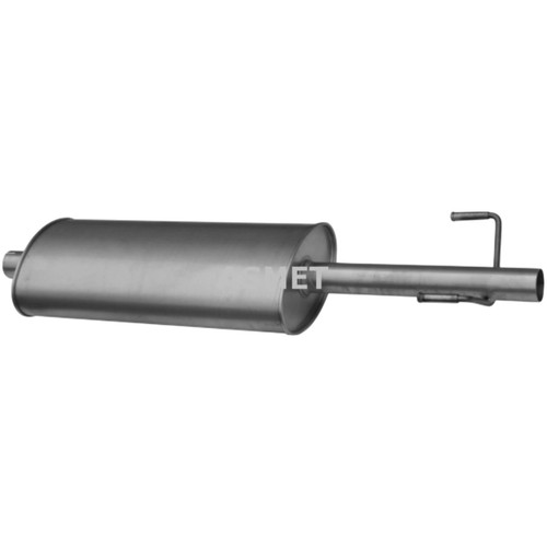 Asmet silencieux central pot - silencieux,