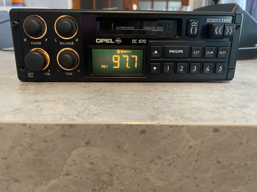 Autoradio opel philips dc670 - autoradio,
