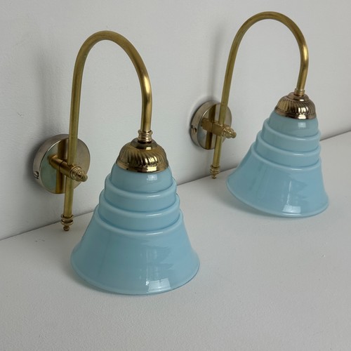 Paire anciennes appliques - paire,
