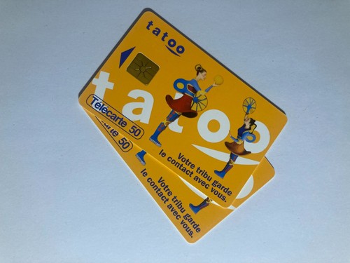 Lot telecartes tatoo - lot, de