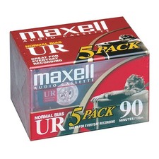 Maxell 108562 UR-90 5PK Normal