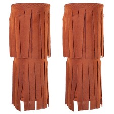  1 paire de couvre-bottes à franges pour femmes, couvre-bottes à franges