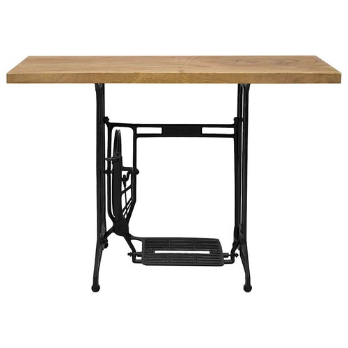 Table console avec machine - machine, à