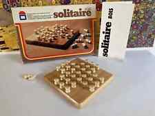 4 ⚜️ Old board game Le Solitaire en Bois Edmond Dujardin complete vintage