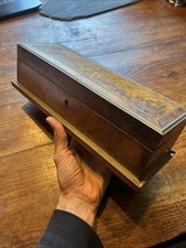 Boite & Coffret Marqueterie Bois & Capitons Antique Box