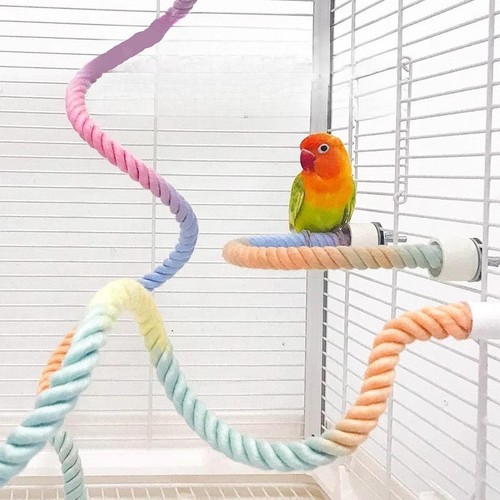 Cage perchoirs corde - à, en