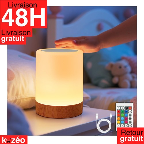 Lampe chevet led rgb - chevet,