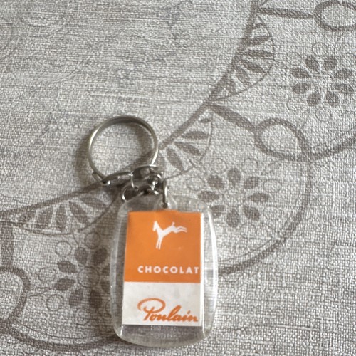 Chocolat poulain porte clés - poulain, porte-clés