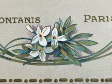 Lot of 5 ANTIQUE LABELS / JASMINE SOAP / FONTANIS / VINTAGE LABELS / DAY 20