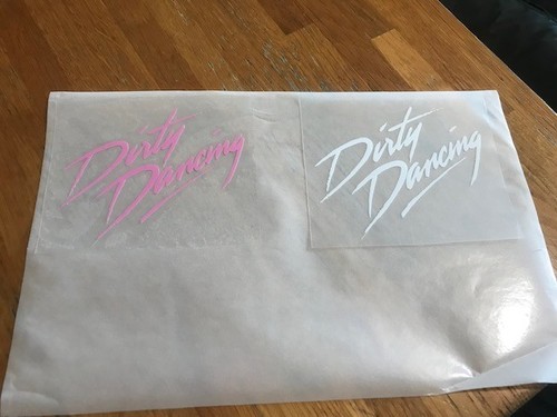 Dirty dancing patch - dirty,