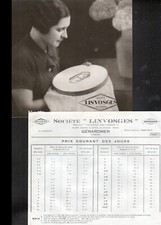 GERARDMER (88) FACTORY OF LINEN / EMBROIDERY on DRAPERY "LINVOSGES" Catalogue