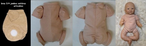 Body corps bebe reborn in - 12,