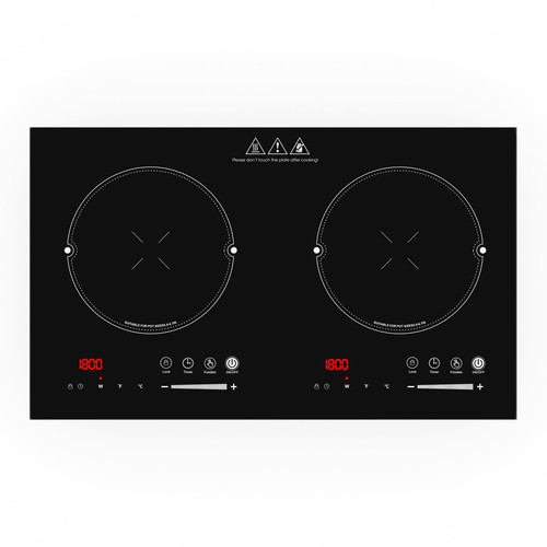 Plaque induction feux - plaque, 3600w