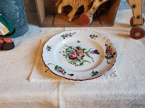 Assiette decorative fleurs - assiette,