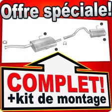 Ligne pot d'échappement pour RENAULT GRAND ESPACE 3 III 2.0 16V 140CH Silencieux