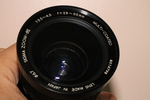 Zoom sigma mm monture - sigma,