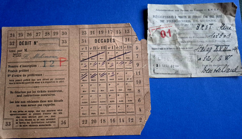 Ww2 carte tabac - carte, de