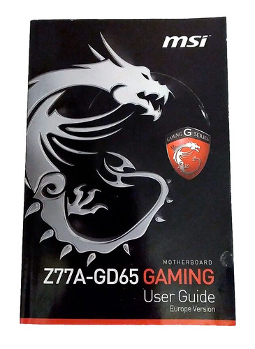User guide for msi - for,
