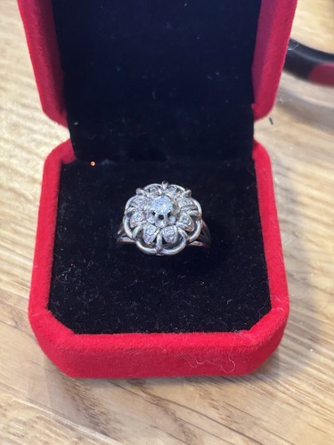Bague blanc diamant - bague,