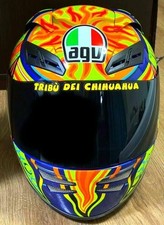 AGV AF-1 Valentino Rossi FIVE CONTINENTS Replica Full Face Helmet Size L Used