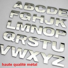 LETTRE CHIFFRE 3D METAL HAUTE