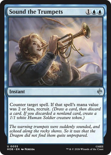 Mtg sound the trumpets - -,