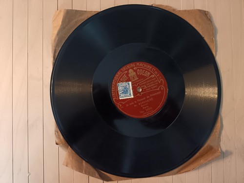 Disque tours odéon - disque,