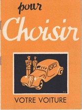 Catalogue brochure Citroën