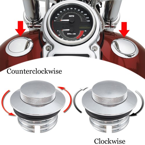 2pcs chrome fuel tank - 2pcs,