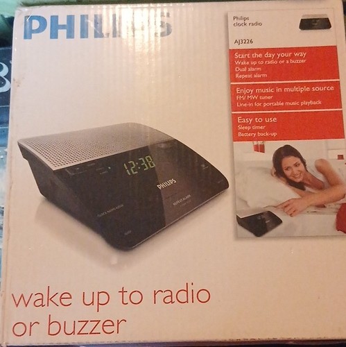 Philips aj3226 radio réveil - philips,