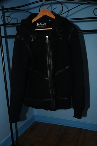 Blouson schott laine cuir - schott, et