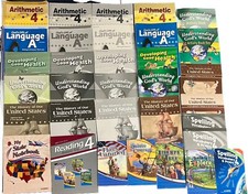 Abeka 4th grade complete set current student parent teacher kit curriculum