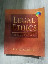 Legal ethics second edition by