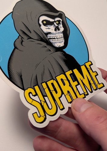 Sticker supreme authentique - sticker,