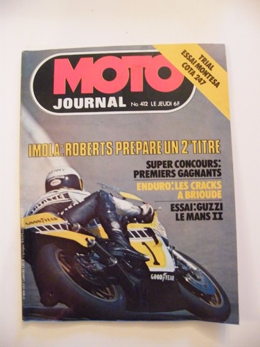 Moto journal mai 1979 - mai, n°412