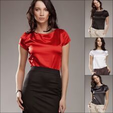 Haut T-shirt satin femme -