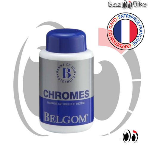 Nettoyant belgom chromes 250ml - chromes,