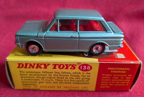 Dinky toys hillman - ,