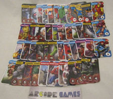 LOT 46 CARTES MARVEL LECLERC DEFIE TES HEROS - N°63 A 108 (vendeur pro)