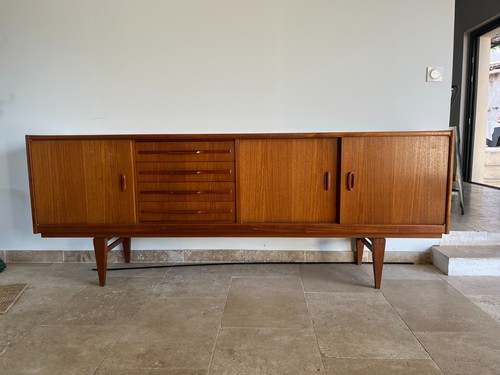 Enfilade scandinave 1960 - enfilade, en