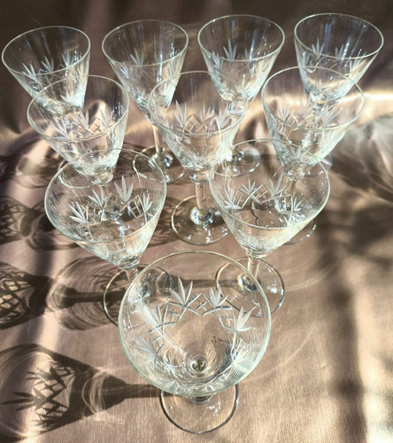 Anciens verres liqueur - anciens,