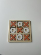 Jeu Tic Tac Toe en bois - Neuf