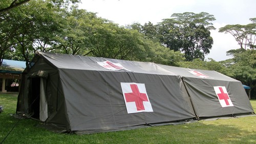 Grande tente militaire - , 6mx8m