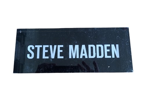 Plaque publicitaire steve - plaque,