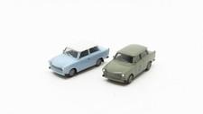 HERPA LOT 2 VOITURES TRABANT