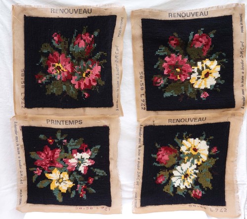 Tapisseries laine coussins - 4,
