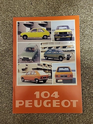 Catalogue peugeot 104 berline - ,